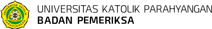Logo Unpar - Badan Pemeriksa - Black